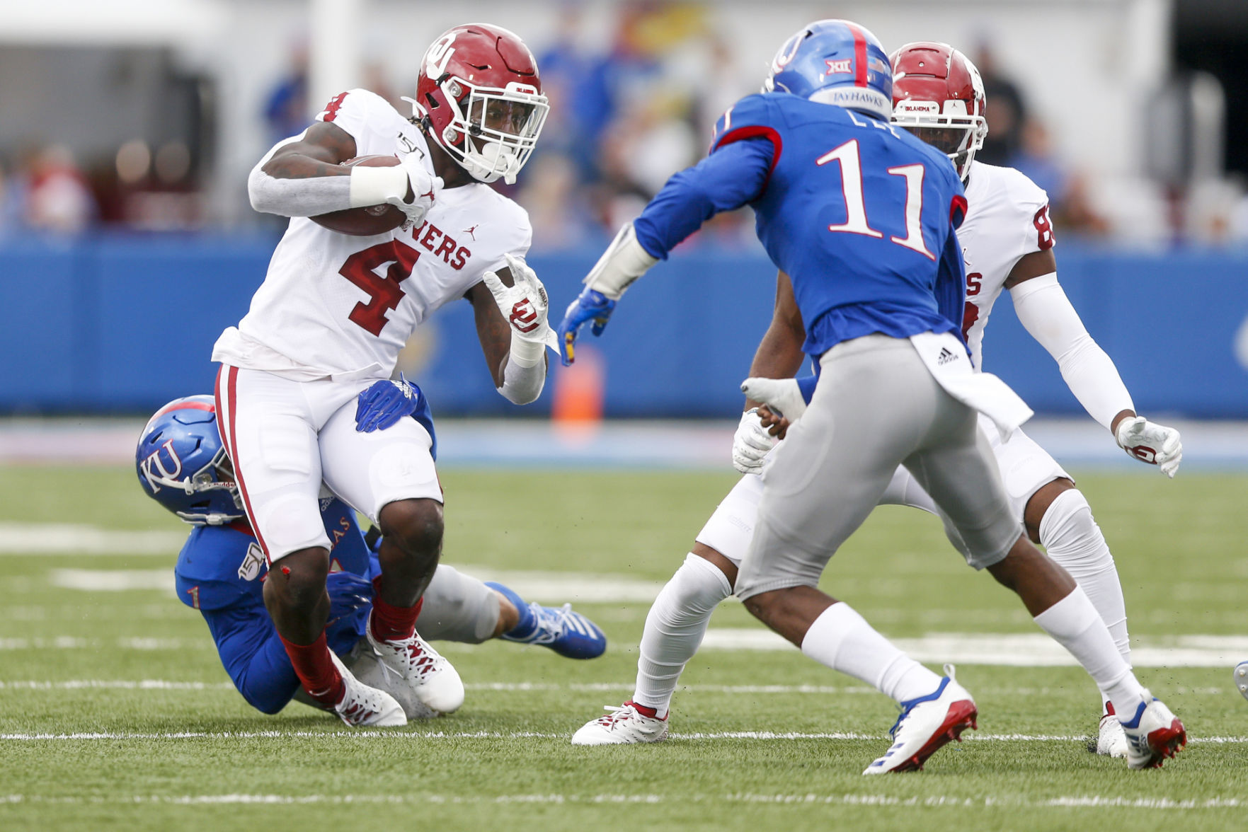 Oklahoma Sooners vs Kansas Jayhawks